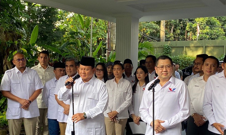 Safari Politik ke Partai Gerindra, Hary Tanoe Kenalkan Wajah Baru Pimpinan Perindo