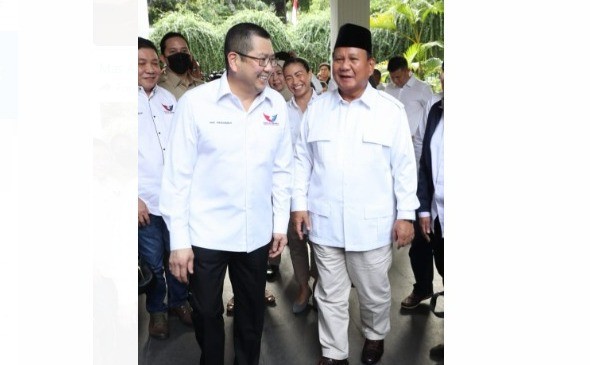 HT dan Prabowo Bahas Kerja Sama untuk Kepentingan NKRI 