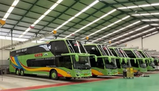Tambah 5 Bus Double Decker, Gunung Harta Salip Rosalia Indah Jadi PO Bus Pemilik Sasis Tronton Terbanyak