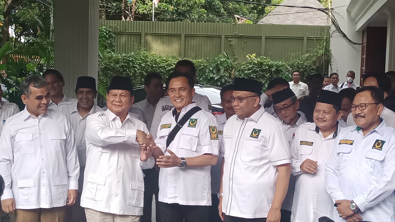 Bertemu Yusril, Prabowo: Demokrasi Kita Harus Kekeluargaan