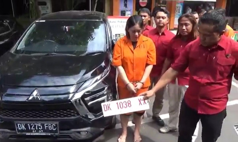 Ibu Muda di Bali Gelapkan 12 Mobil Senilai Rp5 Miliar, Begini Modusnya