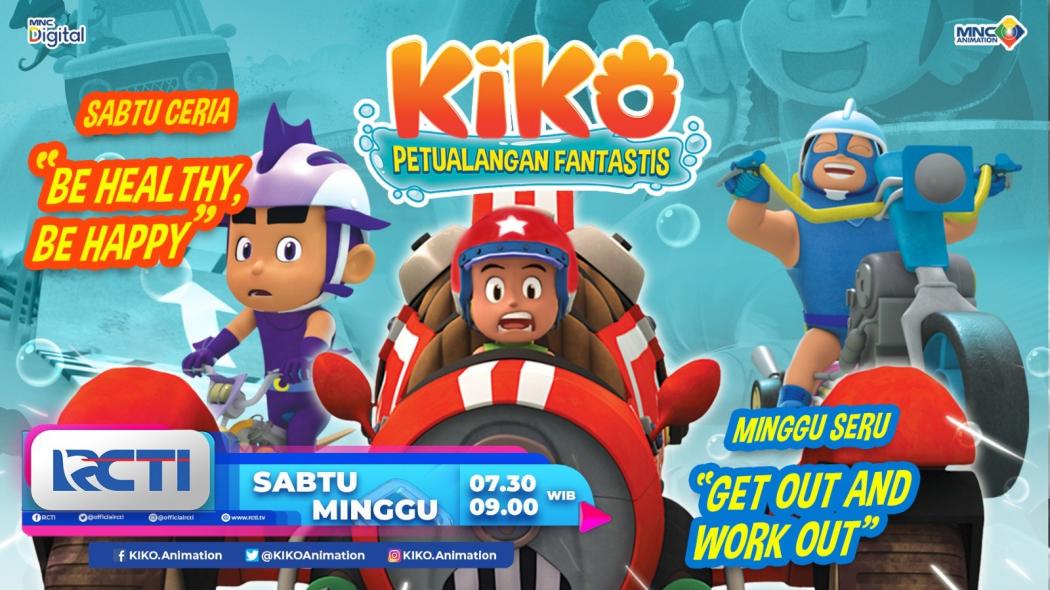 Minggu Seru Bersama Kiko di Episode Get Out and Work Out