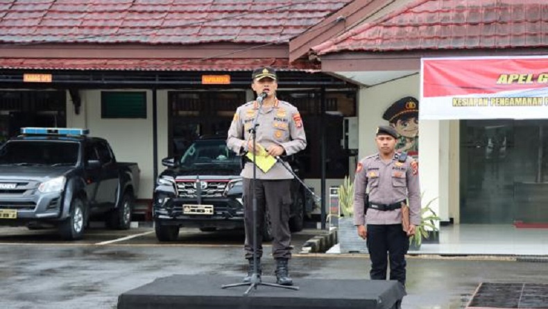 Kapolresta Sorong Pimpin Sertijab 4 Pejabat dan 2 Kapolsek, Ini Nama-namanya