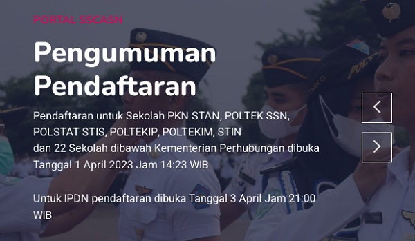 10 Sekolah Kedinasan dan Jumlah Pemilihnya di Hari Terakhir Pendaftaran