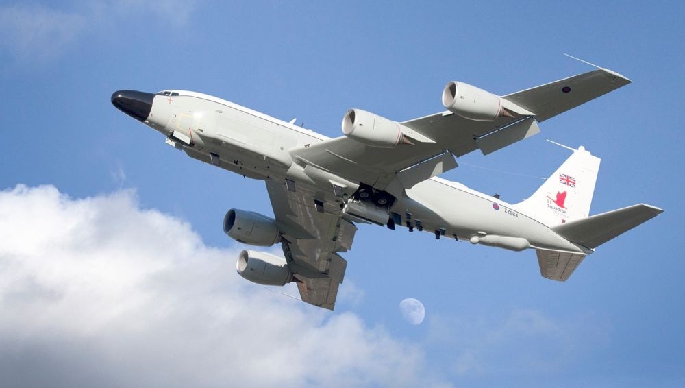 Dokumen AS yang Bocor Sebut Pesawat Pengintai Inggris Nyaris Ditembak Jatuh Jet Tempur Rusia