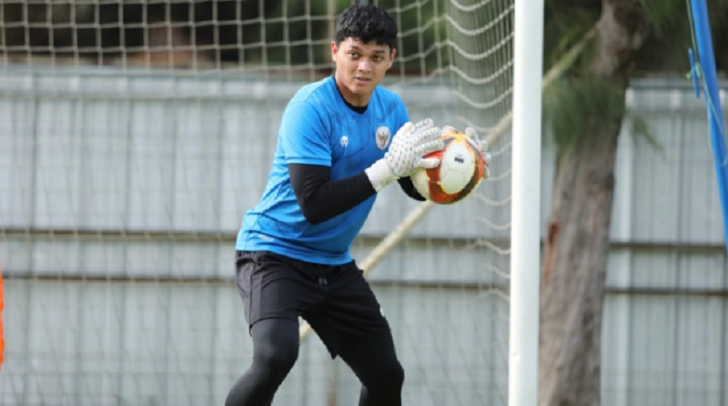 4 Porsi Latihan Kiper Timnas Indonesia U-22 Jelang SEA Games 2023