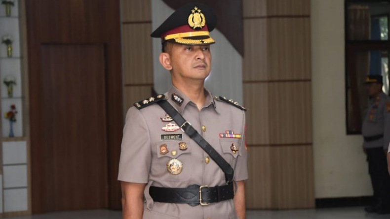 AKBP Desmont Harjendro Resmi Jabat Kabid Humas Polda Gorontalo