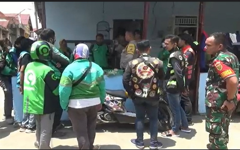 Viral Driver Ojol Dianiaya, Puluhan Rekannya Datangi Rumah Pelaku 