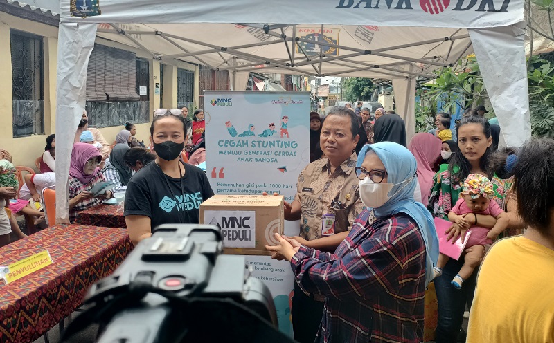 Warga Senang Ada Cek Kesehatan Balita Rutin di Posyandu Petojo Utara oleh MNC Peduli