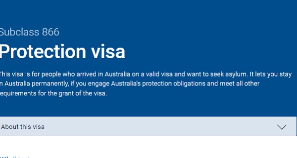 Protection Visa: Pengertian, Benefit dan Cara Mendapatkannya yang Viral Dimiliki Awbimax