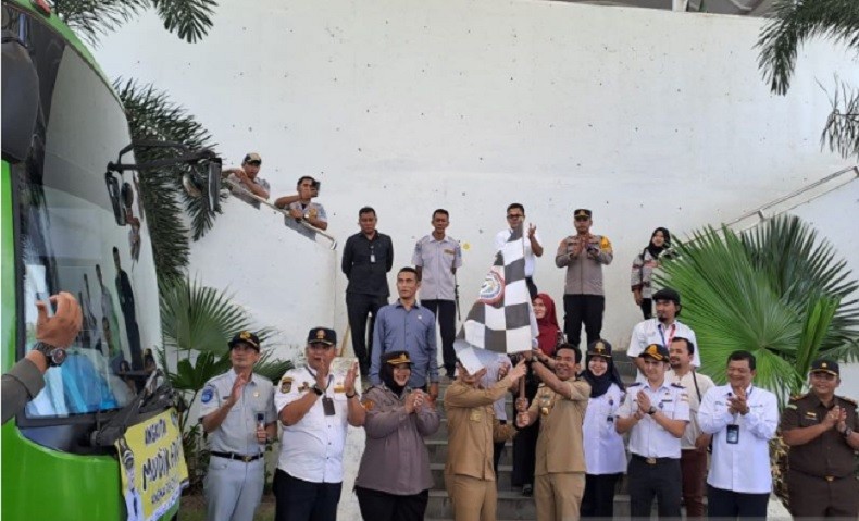 Lepas 177 Peserta Mudik Gratis, Pj Gubernur Babel: Program Ini Bisa Jadi Tradisi
