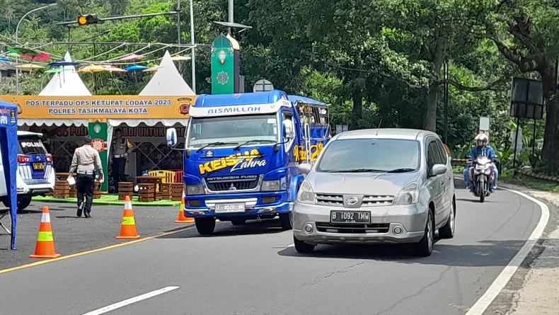 Jelang Puncak Gelombang Kedua Arus Balik Lebaran, Jalur Gentong Ramai Lancar