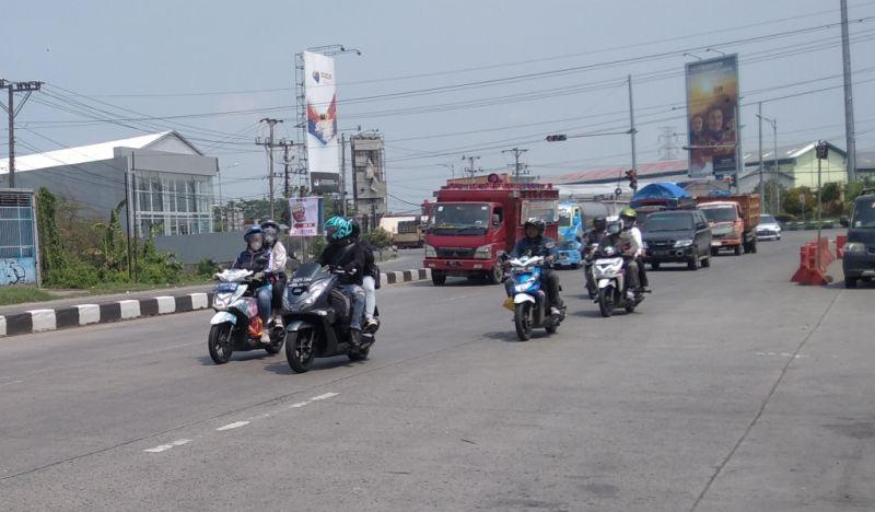  H-4 Lebaran, Kendaraan Pemudik Mulai Padati Jalur Pantura Kudus