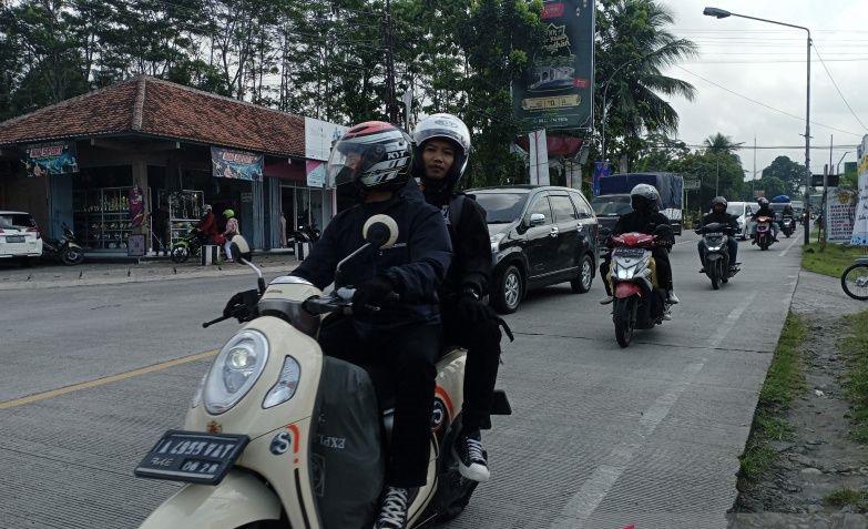 H-4 Lebaran, Arus Mudik Jalur Pantura Ruas Brebes-Ajibarang Masih Landai