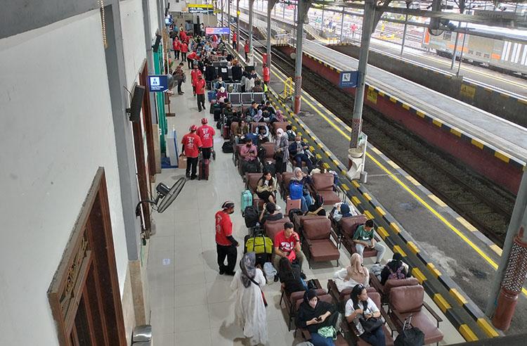 PT KAI Daop 6 Yogyakarta Catat ada 116.000 Pemudik Gunakan Kereta