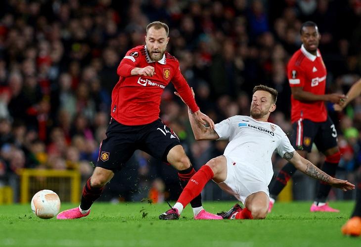 Man United Dilibas Sevilla, Eriksen: Kami Gugup, Tak Tenang