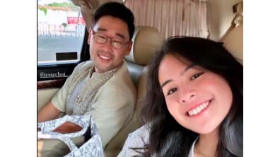 Potret Jesse Choi, Suami Maudy Ayunda Rayakan Lebaran Usai Jadi Mualaf