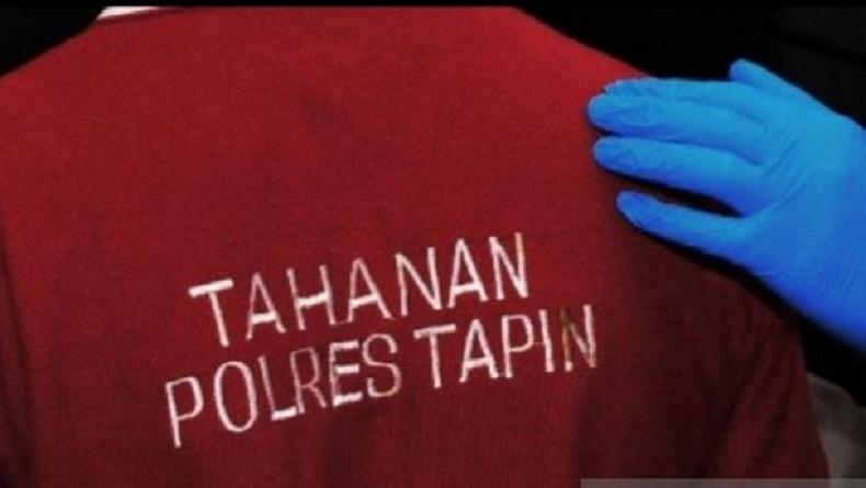 Jebol Plafon, 6 Tahanan Kasus Narkoba Kabur dari Sel Polres Tapin