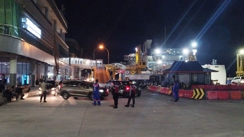 Arus Balik Pemudik dari Bakauheni ke Pelabuhan Merak Terpantau Landai