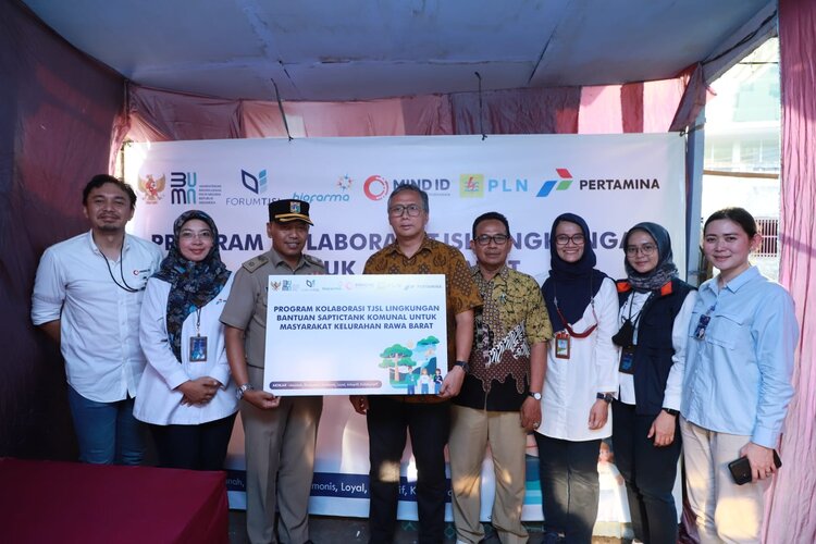 Kolaborasi BUMN, Pertamina Dukung Peningkatan Kualitas Sanitasi Komunal Warga