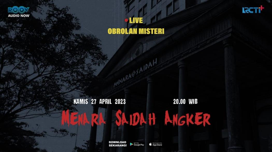 Ikuti Kisah Menara Angker di Jakarta dalam Live Podcast Obrolan Misteri
