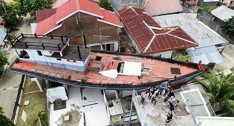 Kapal di Atas Rumah Lampulo Jadi Tempat Wisata di Aceh, Ternyata seperti Ini Sejarahnya!