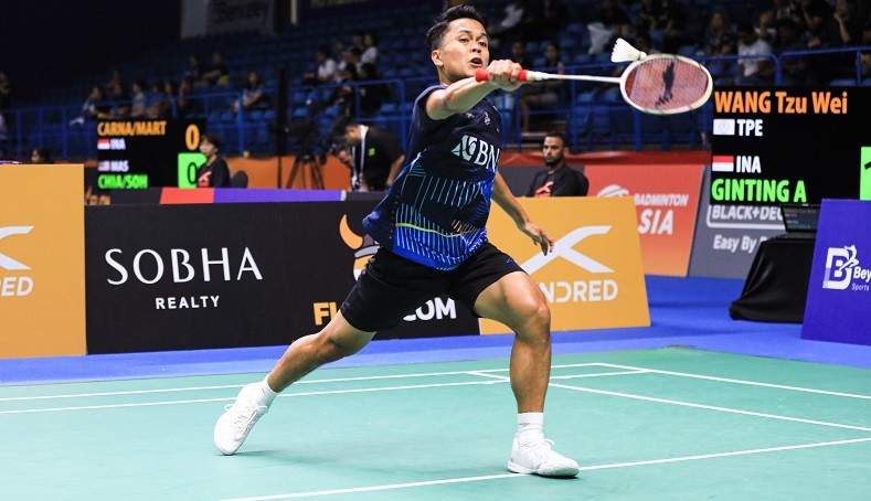 Hasil Singapore Open 2023: Anthony Ginting Libas Brian Yang, Tembus Perempat Final