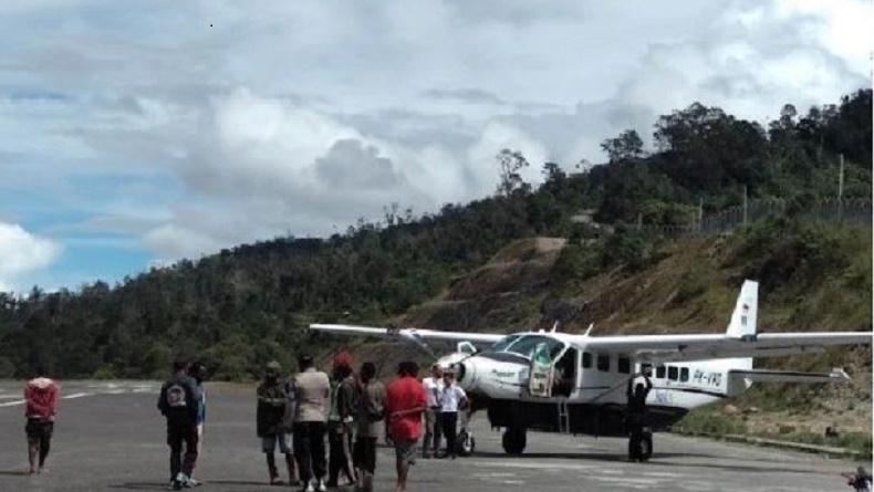 Bandara Bilogai di Intan Jaya Ditutup Sementara, Alasannya Faktor Keamanan