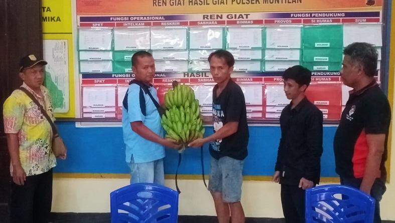Kasus Pencurian Pisang di Magelang Berakhir Damai, Pemilik Maafkan Pelaku