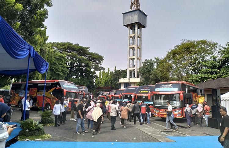 UPT Terminal Giwangan Yogyakarta Prediksi Puncak Arus Balik Tahap Dua Besok 