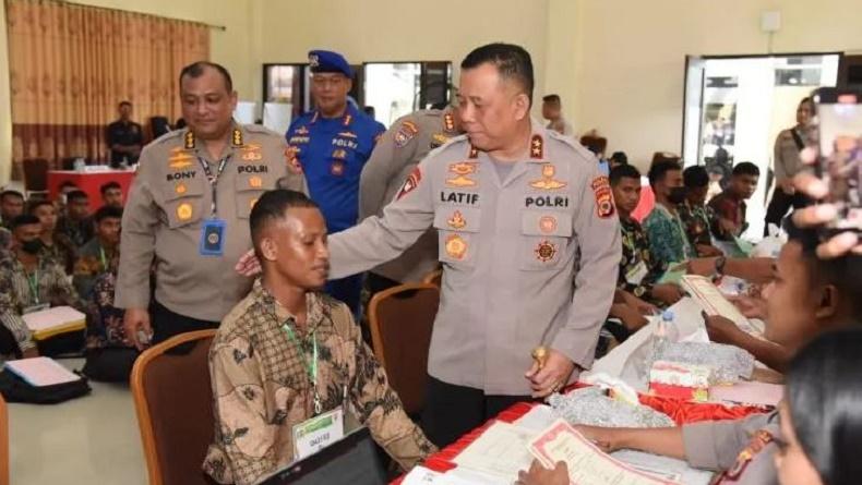 Kabar Baik, Kapolda Upayakan Penambahan Kuota Penerimaan Polri di Polda Maluku