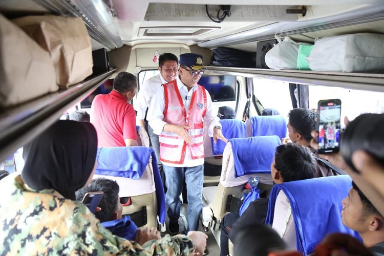 Menhub Budi Karya Respon Usulan Gubernur Sumsel Tambah Angkutan Terintegrasi bagi Mahasiswa