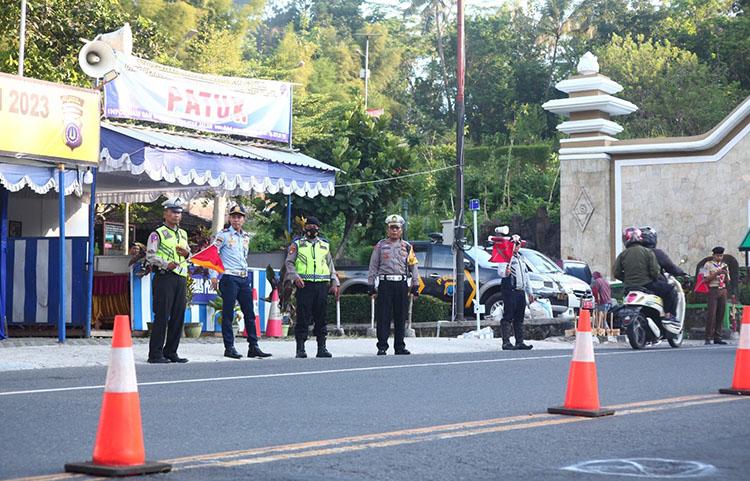 Polres Gunungkidul Klaim Tak Ada Kemacetan selama Libur Lebaran