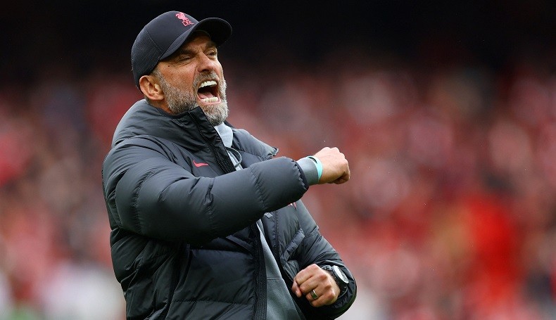 Konyol! Jurgen Klopp Cedera Hamstring Akibat Rayakan Gol Kemenangan Liverpool
