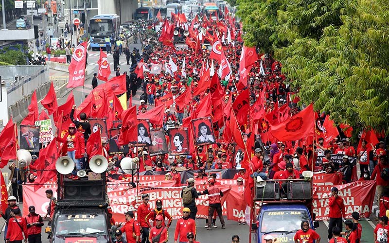 Peringatan Hari Buruh di Jakarta, Ini Daftar Titik yang Berpotensi Dipadati Massa