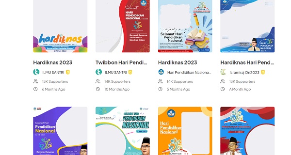 31 Link Twibbon Hari Pendidikan Nasional 2023 untuk Dibagikan di Sosial Media