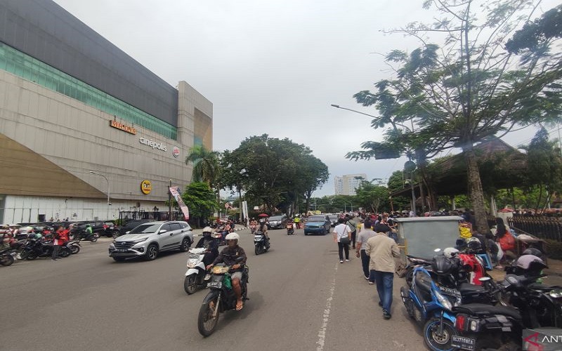 May Day di Palembang, Polisi Rekayasa Lalu Lintas Menuju Gedung DPRD Sumsel 