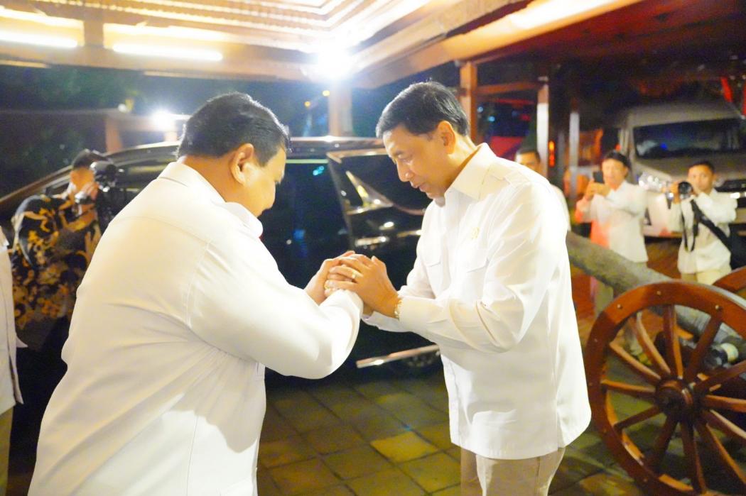 Dukung Prabowo Nyapres, Wiranto: Sekarang Adik Saya, Silakan Maju