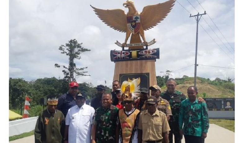 Pangdam Cenderawasih Resmikan Tugu Pancasila di Keerom, Simbol Bingkai NKRI