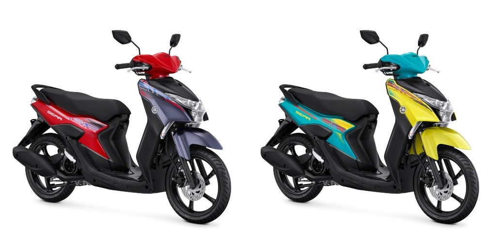 Yamaha Segarkan Gear 125 dengan Kombinasi Warna, Begini Tampilannya