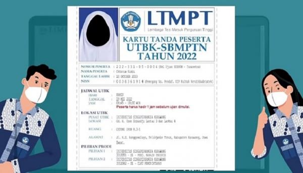 Kartu Tanda Peserta UTBK Dicetak Ukuran Berapa? Ini Ketentuan dari SNPMB