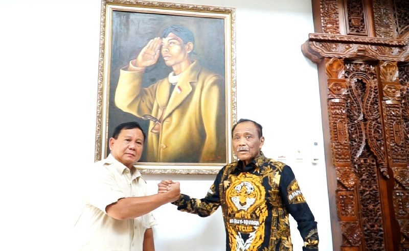 Sowan ke Subagyo HS, Prabowo Jadikan Kediaman Jenderal Soedirman sebagai Rumah Pemenangan 2024