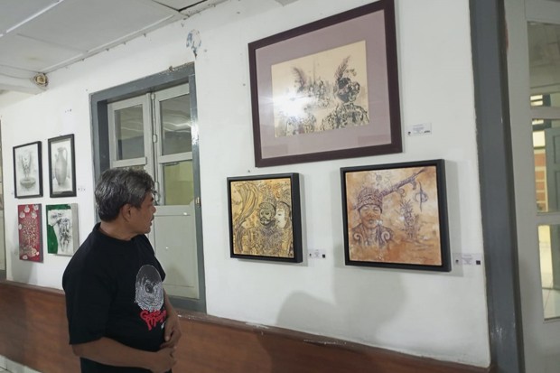 Angkat Tema Bergembira Menggambar, 32 Komunitas Seni Gelar Pameran di Bapas Kelas I Yogyakarta