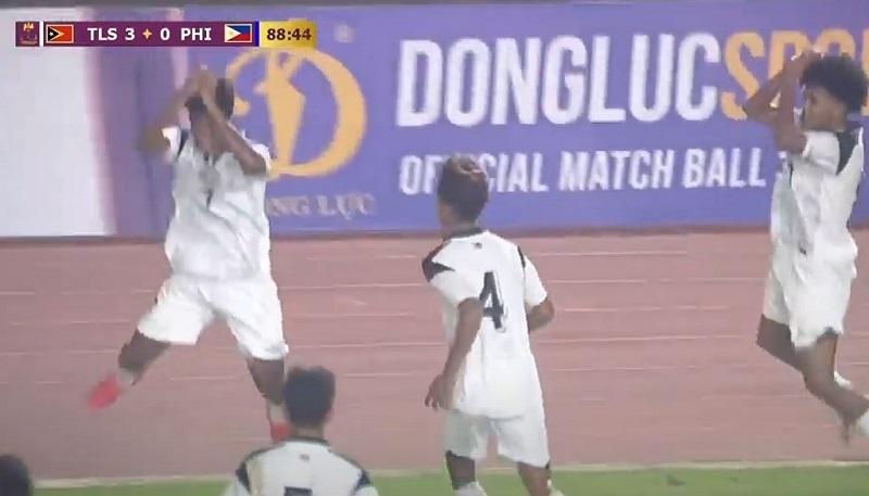 Hasil SEA Games 2023: Diwarnai Selebrasi Siu Ronaldo, Timor Leste Bantai Filipina