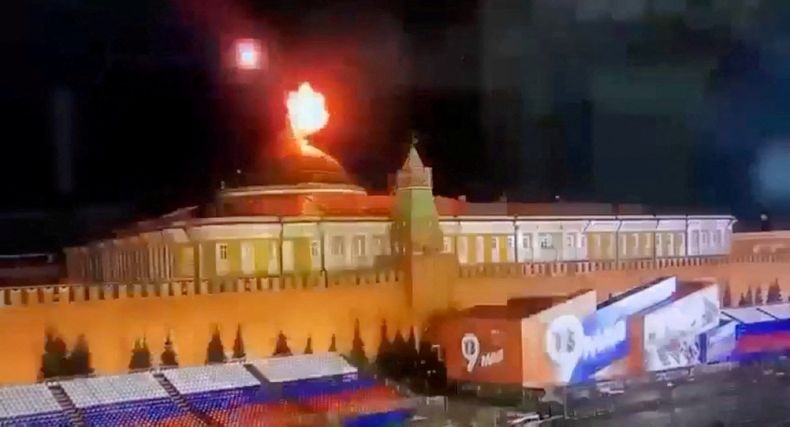 Intelijen AS Disebut Curiga Ukraina Memang Dalangi Serangan Drone ke Kremlin Awal Bulan Ini