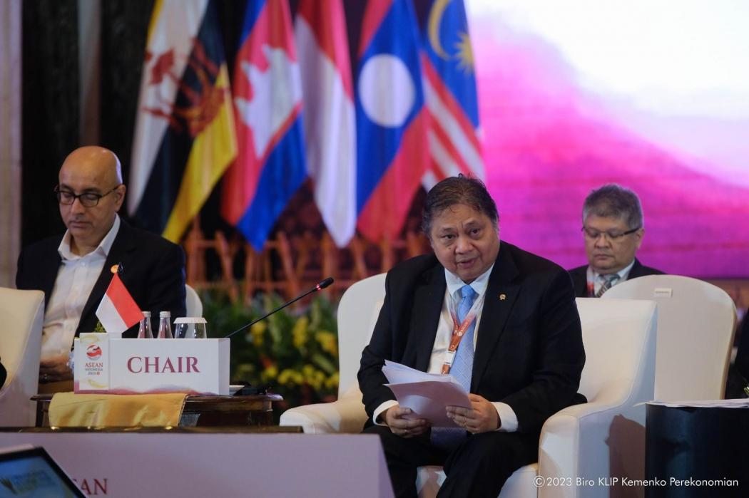 Pimpin Rapat Menteri Ekonomi ASEAN, Menko Airlangga Dorong Majukan Perekonomian Kawasan  