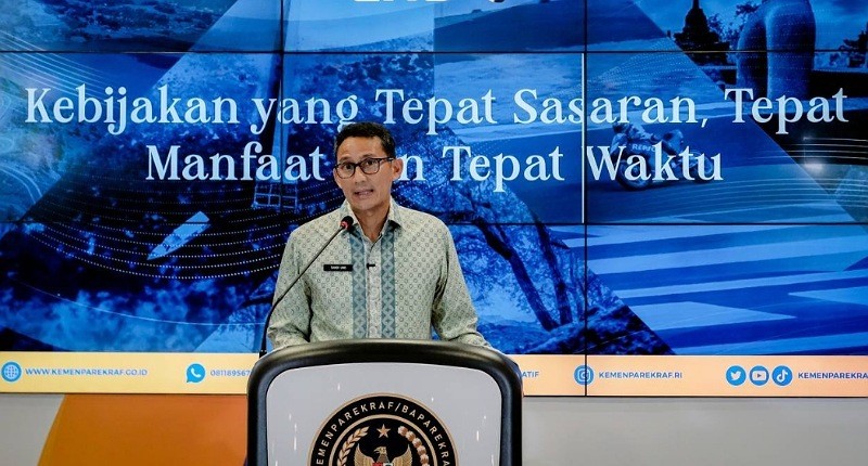 Ada Lonjakan Wisatawan saat Libur Panjang, Sandiaga Uno Optimistis Target 1,4 Miliar Wisnus Tercapai 