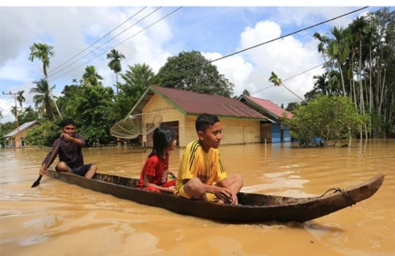 Hujan Lebat, Aceh Barat Dikepung Bencana Banjir