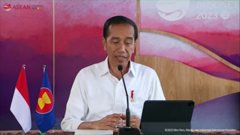 Presiden Jokowi Ajak Negara-negara ASEAN Kerja Sama Lawan Perdagangan Orang