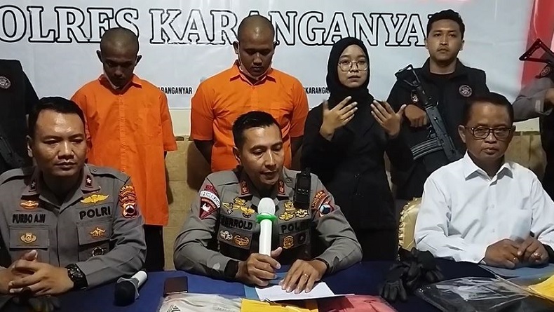 Polisi Tangkap 2 Pelaku Pembunuhan Pria yang Mayatnya Mengapung di Bengawan Solo
